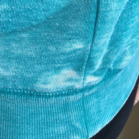 🛍 DONATED Roxy | Teal Zip-Up Hoodie - Picture 6 of 7